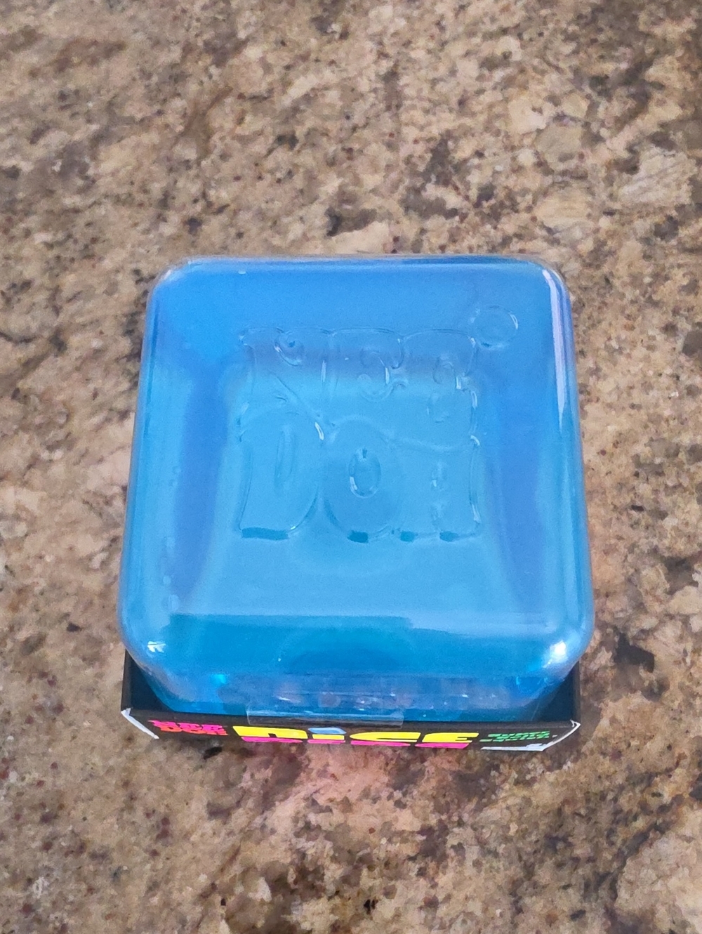 Nee Doh Bright Blue Sensory Dough Starter Block - Kids Moldable Play